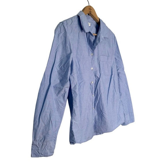 J. Crew | Blue Button Down Shirt Size Medium - Picture 3 of 6